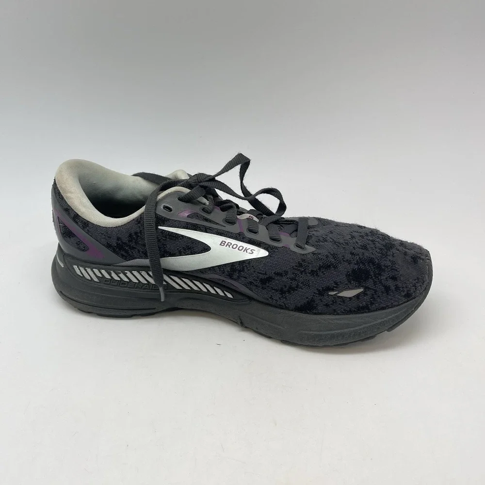 Brooks Sneakers Womens 9.5 D Adrenaline GTS 23 1203811B072‎ Black Running Shoes